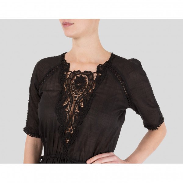 ZIMMERMANN Cotton Dress With Embroidery