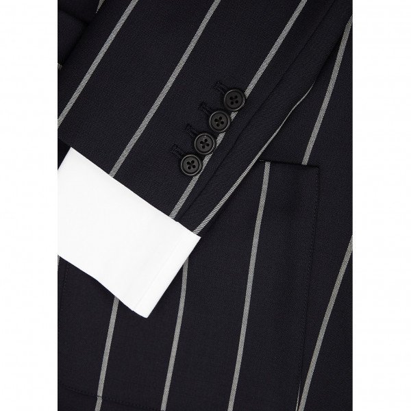 MONSE Pinstripe Combo Blazer