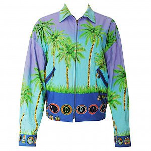 Rent Buy Versace Tropical Sports Jacket | MY WARDROBE HQ