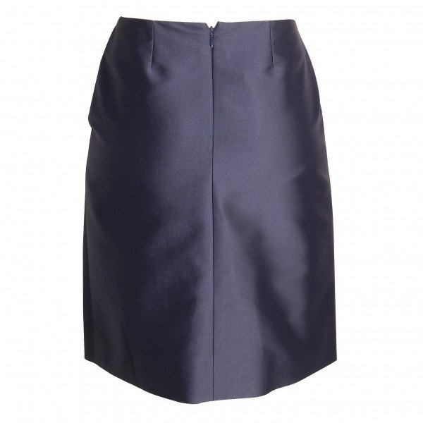CÉLINE Inverted Pleat Mini Skirt
