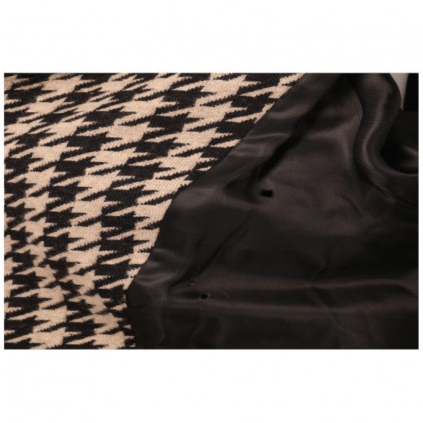 Sonia Rykiel Belted Houndstooth Wool Jacket