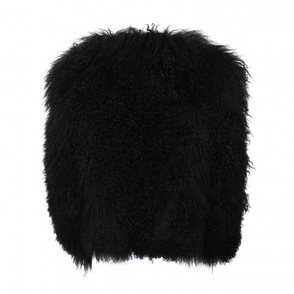 Popski Faux Fur Cropped Jacket
