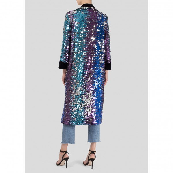 Rock The Jumpsuit The Dream Sequin  Duster Coat