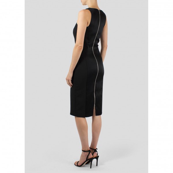 Amanda Wakeley Sleeveless Shift Midi Dress