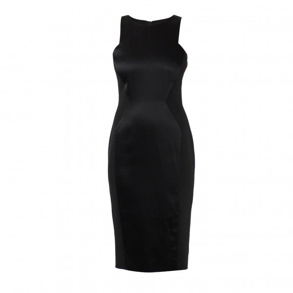 Amanda Wakeley Sleeveless Shift Midi Dress