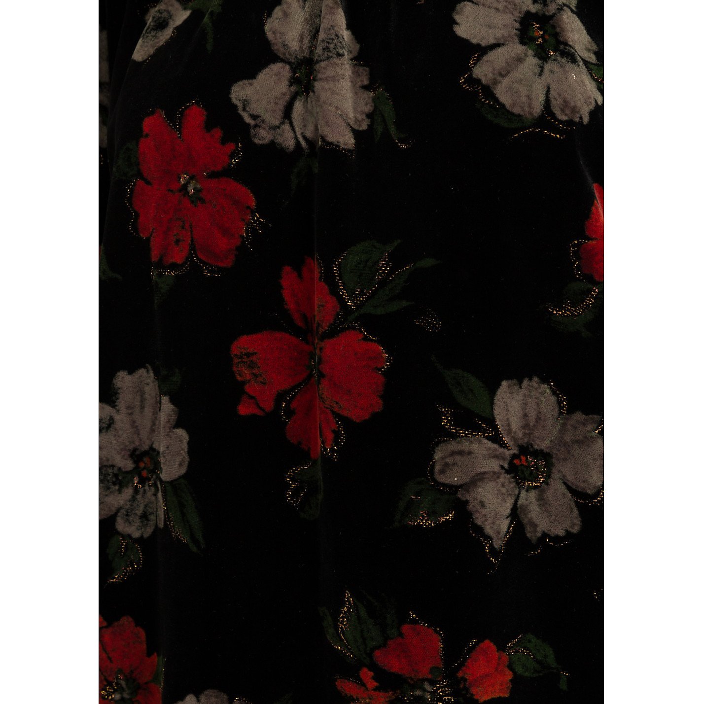 Lindka Cierach Floral Velvet Tunic Dress