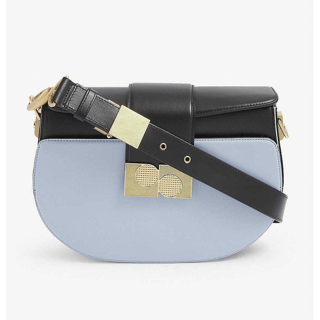 PORTS 1961 Bicolour Smooth Leather Bag