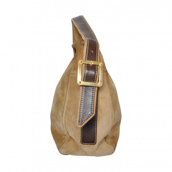 Loewe Vintage Suede Satchel Bag