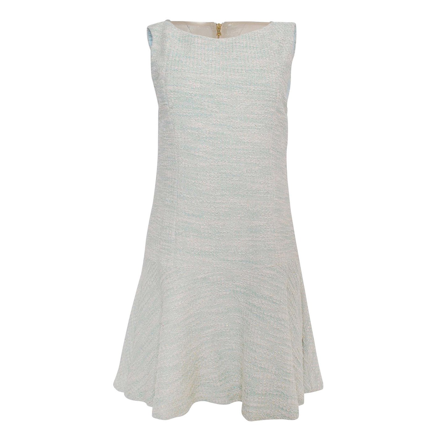 Alice + Olivia Metallic Knit Mini Dress