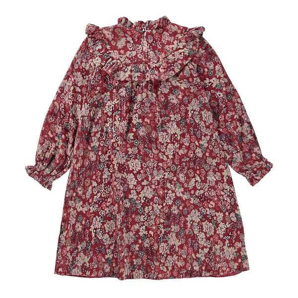Molo Kids Clair Dress in Velvet Bloom