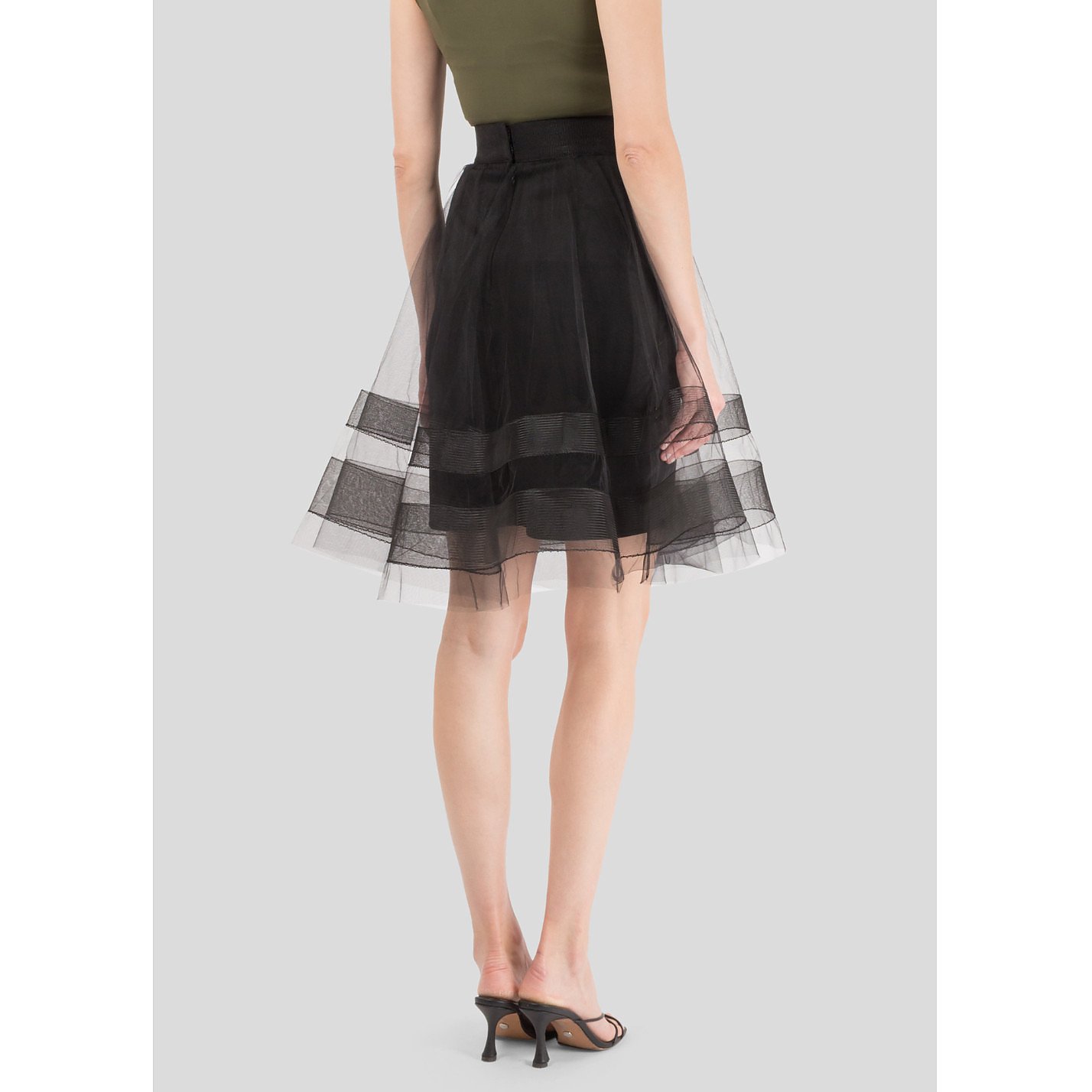 Milly Tulle A-Line Skirt