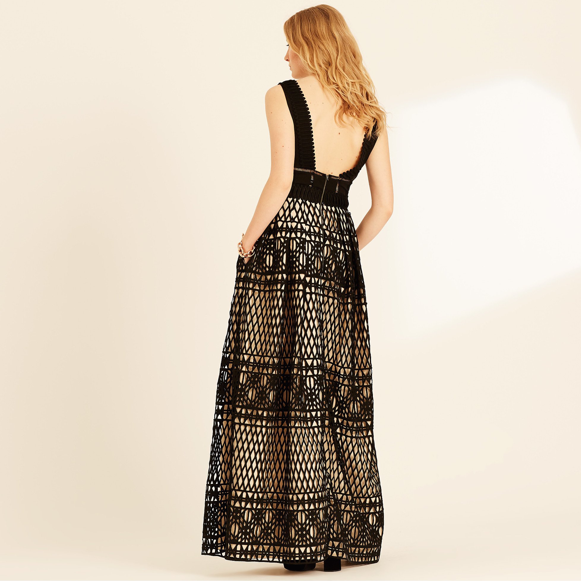 Amanda Wakeley Guipure Lace Gown
