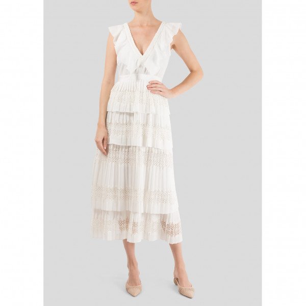 Self portrait clearance ruffle dress