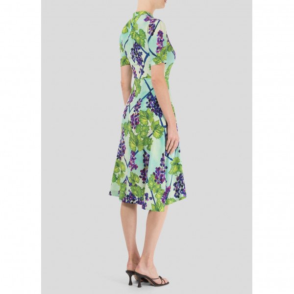 Dolce and gabbana hot sale grape print dress