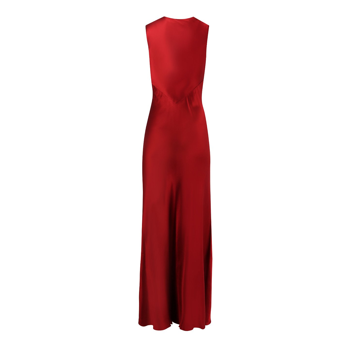 Amanda Wakeley Silk-Satin Draped Gown