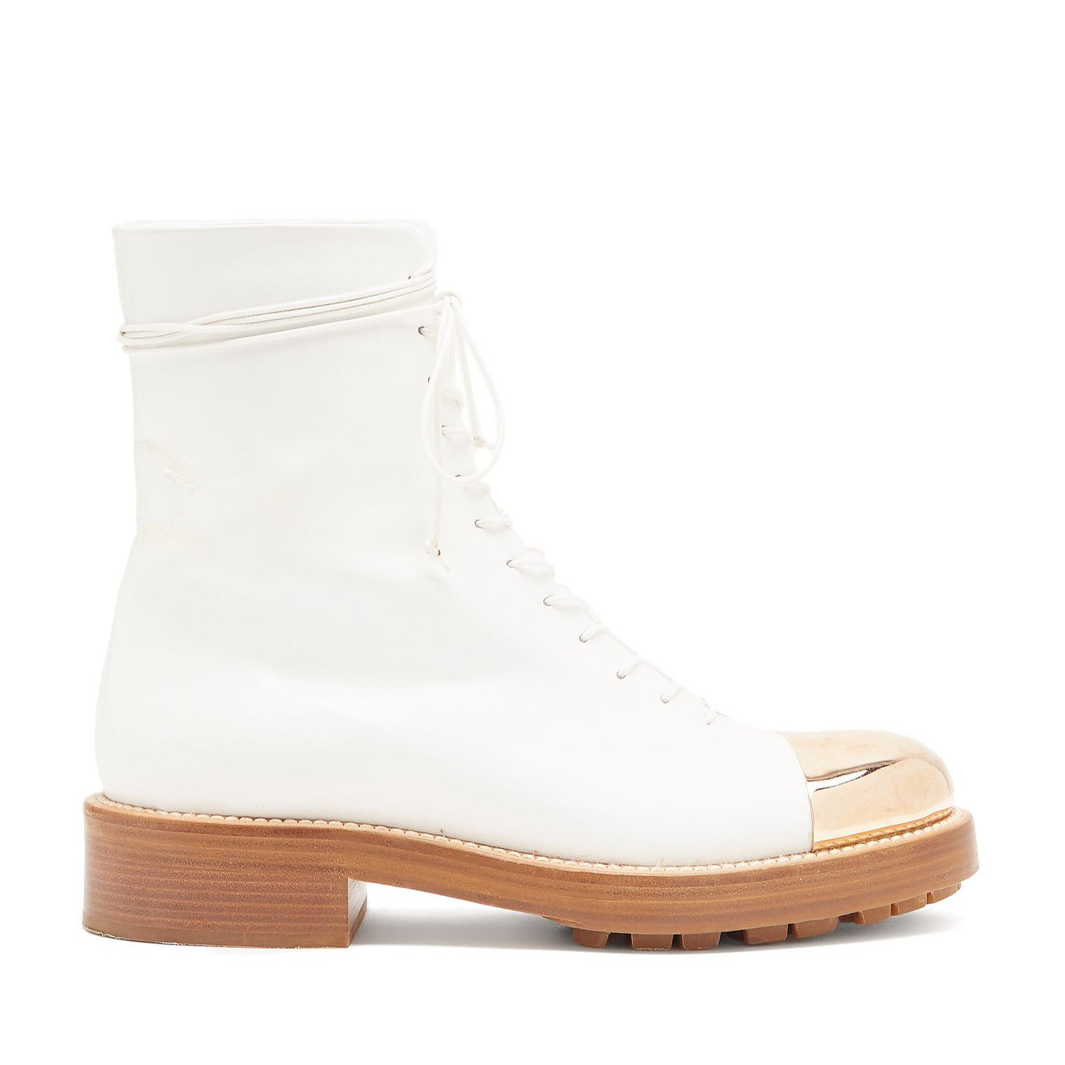 Gabriela Hearst Riccardo Toe-Cap Leather Boots