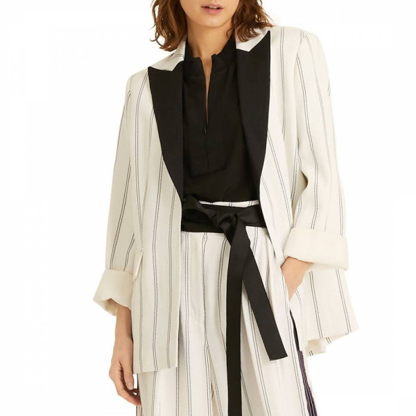 Amanda Wakeley Boyfriend Pinstripe Jacket