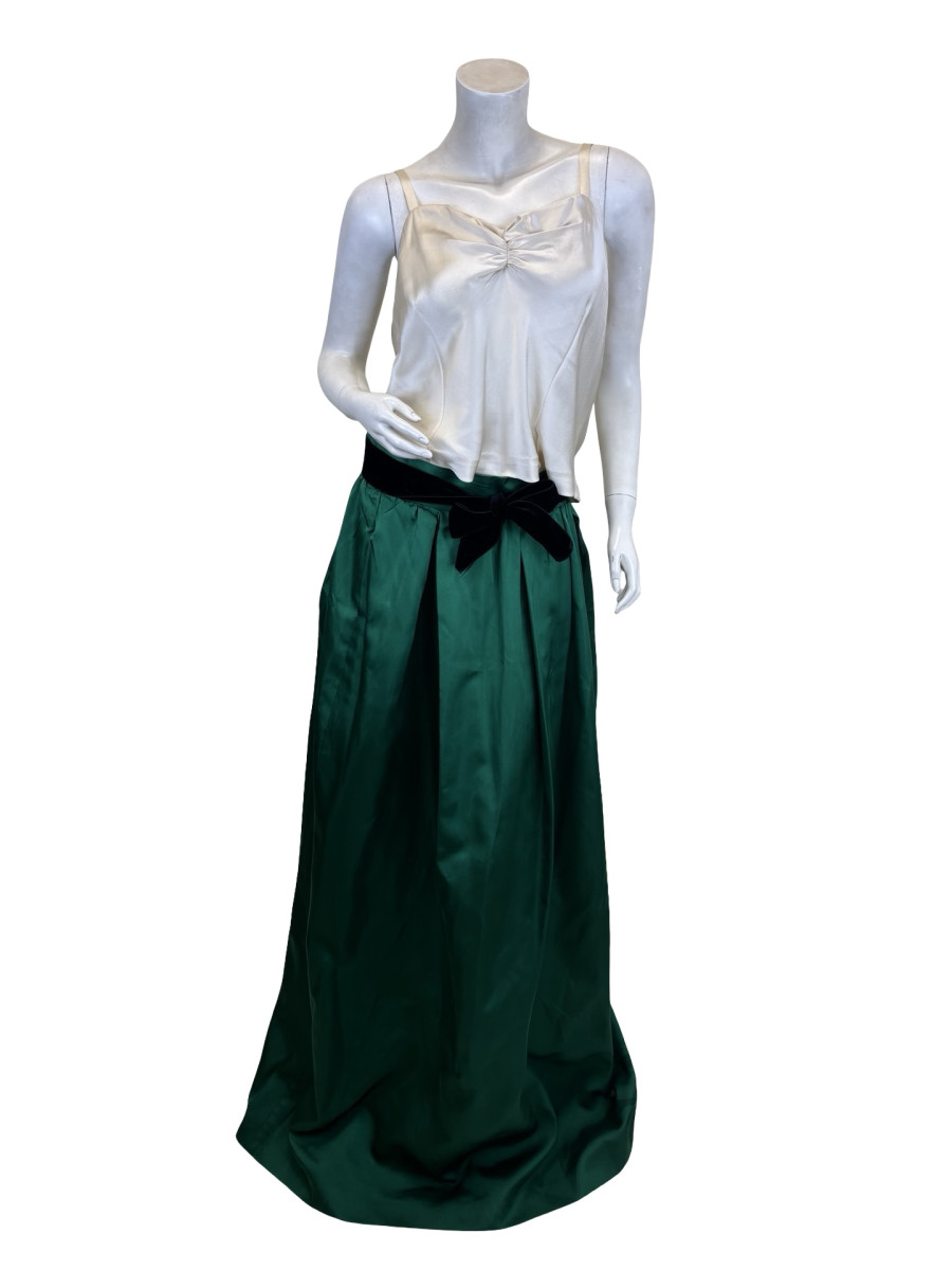 Max Mara Silk Midi Skirt