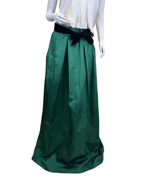 Max Mara Silk Midi Skirt