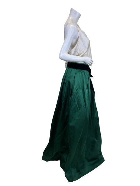 Max Mara Silk Midi Skirt