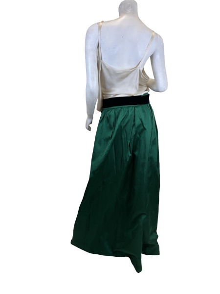 Max Mara Silk Midi Skirt