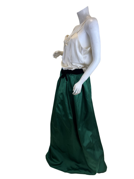 Max Mara Silk Midi Skirt
