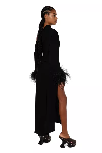 16arlington Adelaide Midi Dress in Black