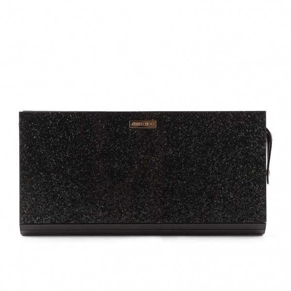 Jimmy Choo Oversized Acrylic Glitter Clutch