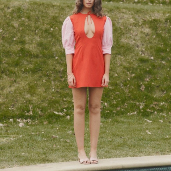 Cinta Colourblock Mini Dress