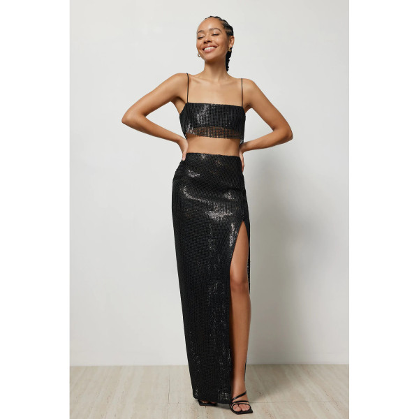 Crop top and skirt on rent best sale