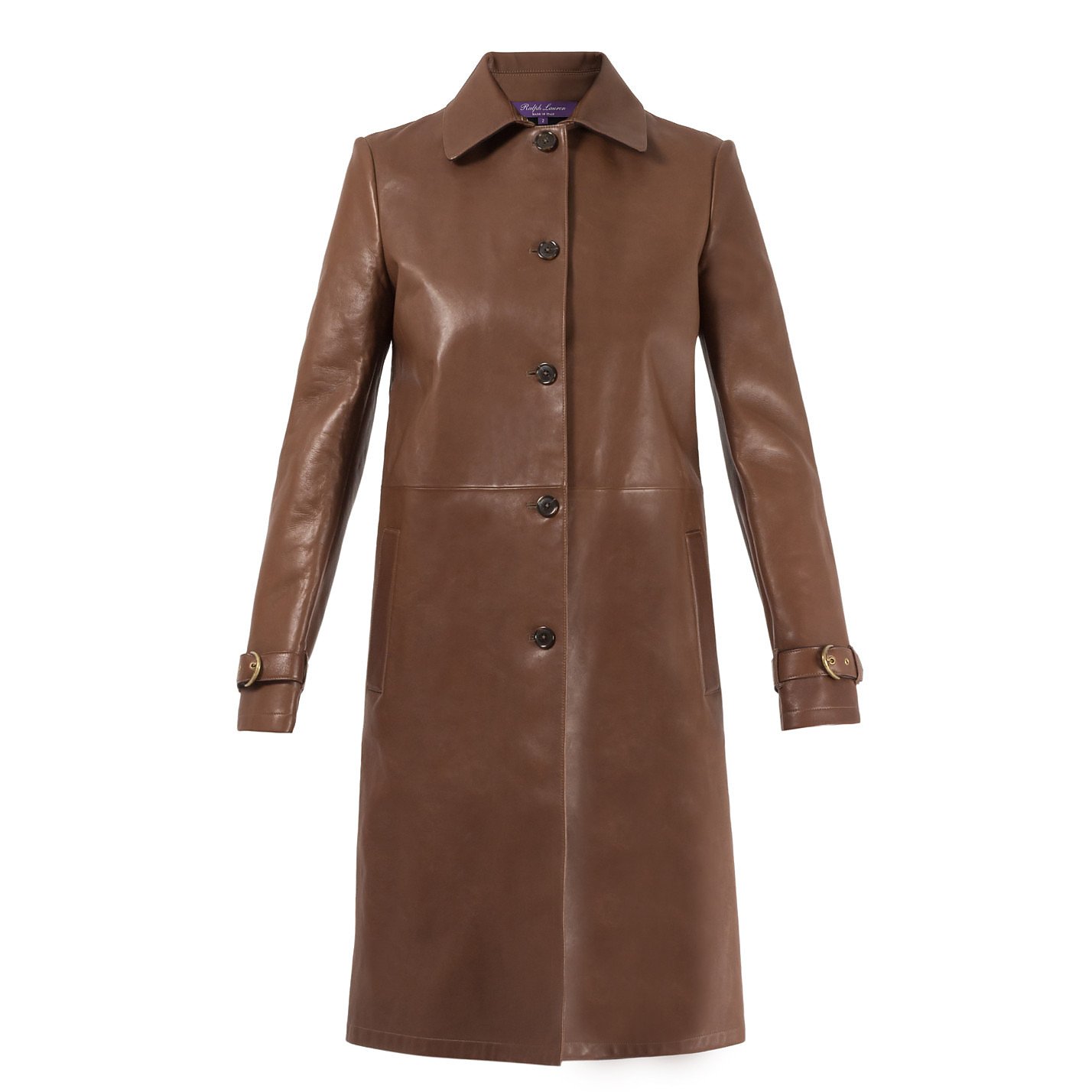 Rent Buy Ralph Lauren Leather Coat | MY WARDROBE HQ