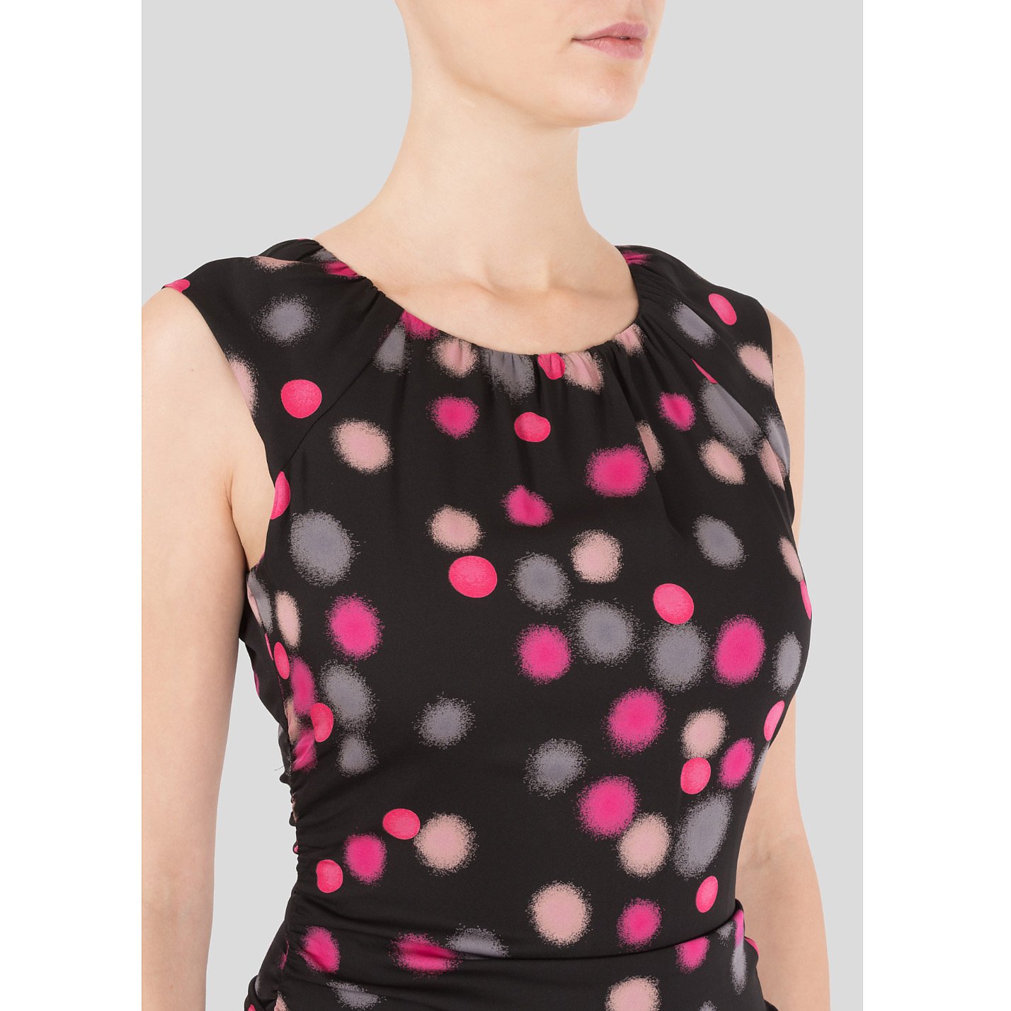 dvf polka dot dress