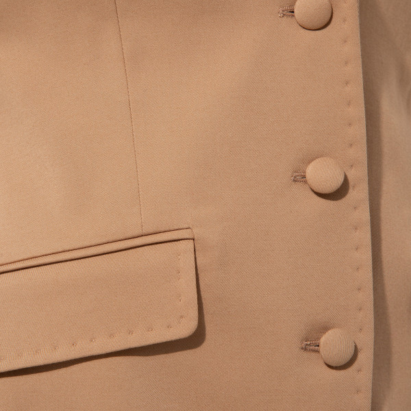 FEMPONIQ Sleeveless Tailored Blazer