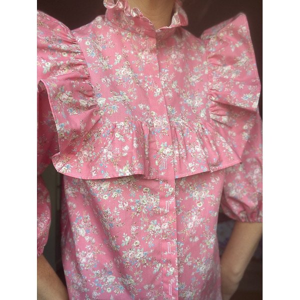 Claire Mischevani Alice Frill Top