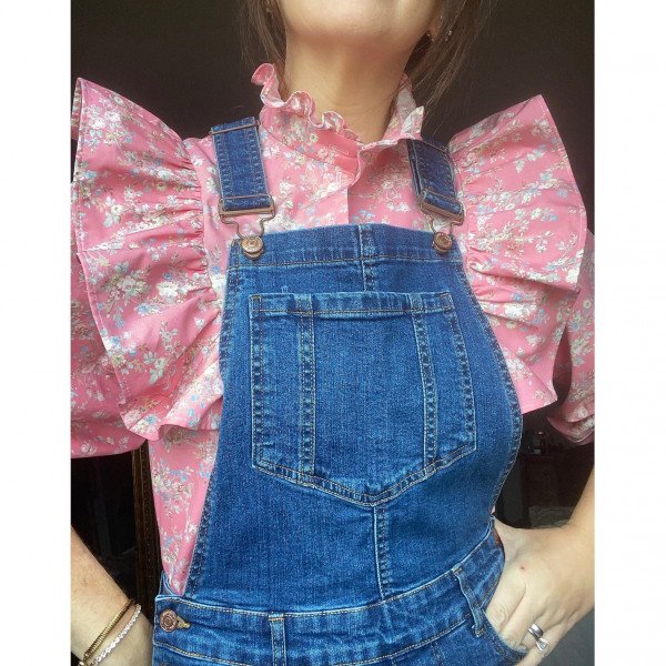 Claire Mischevani Alice Frill Top