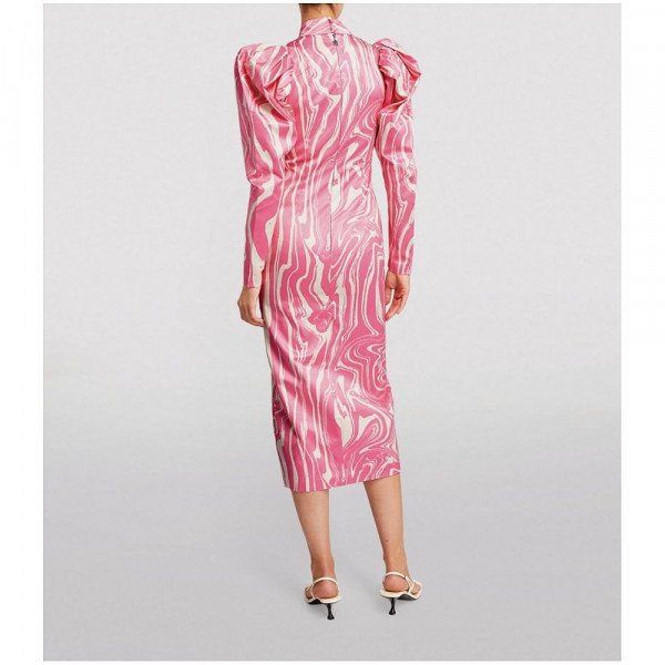 ROTATE Birger Christensen Theresa Midi Dress