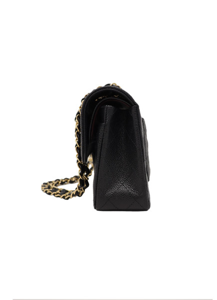 CHANEL Chanel Double Flap Bag in Black