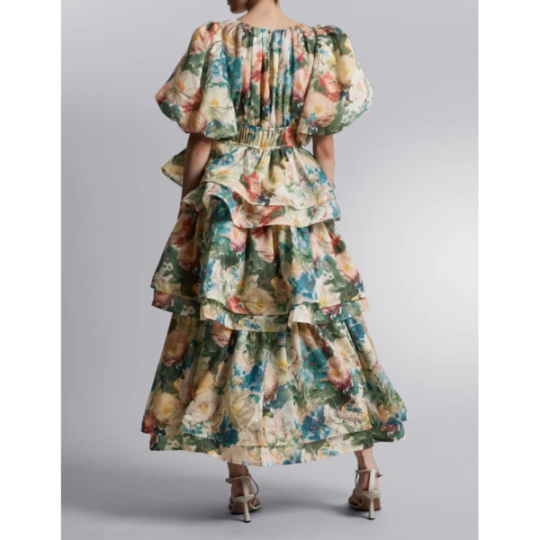 & Other Stories Floral Maxi Gown