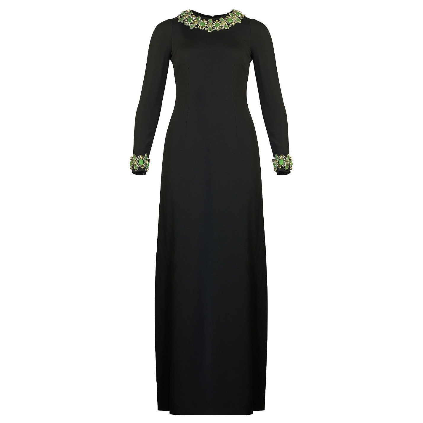 DOLCE & GABBANA Embellished Long Sleeved Gown
