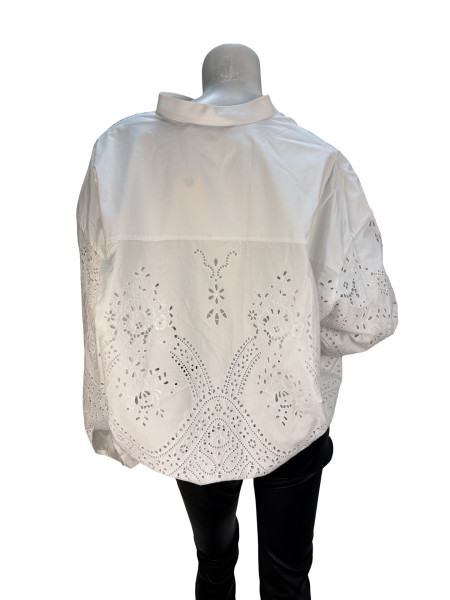 Ermanno Scervino Broderie Anglaise Cotton Shirt