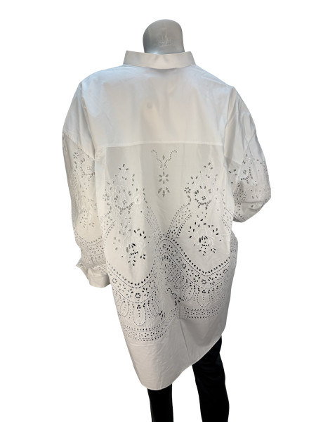 Ermanno Scervino Broderie Anglaise Cotton Shirt