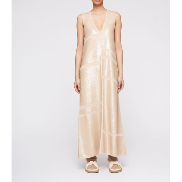 Joseph Sleeveless Sequin Knit Dress