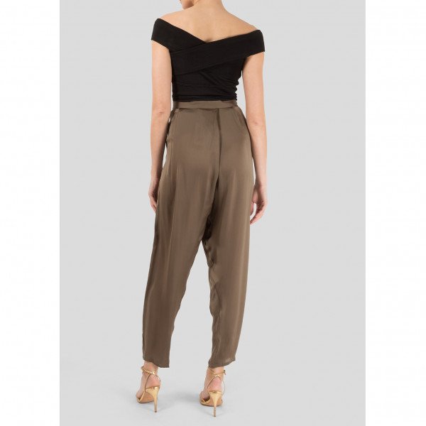 Stella McCartney Relaxed-Fit Silk Trousers