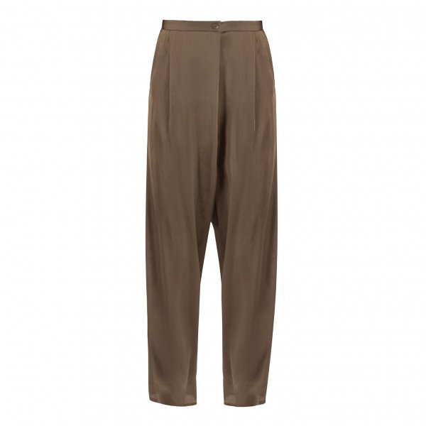 Stella McCartney Relaxed-Fit Silk Trousers