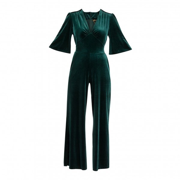 Rock The Jumpsuit Kate Velvet Jumpsuit