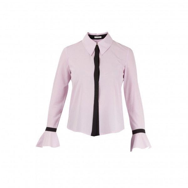 Starsica Two Tone Flared-Cuff Shirt