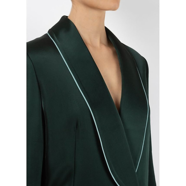 Peter Pilotto Satin Jacket & Trouser Suit