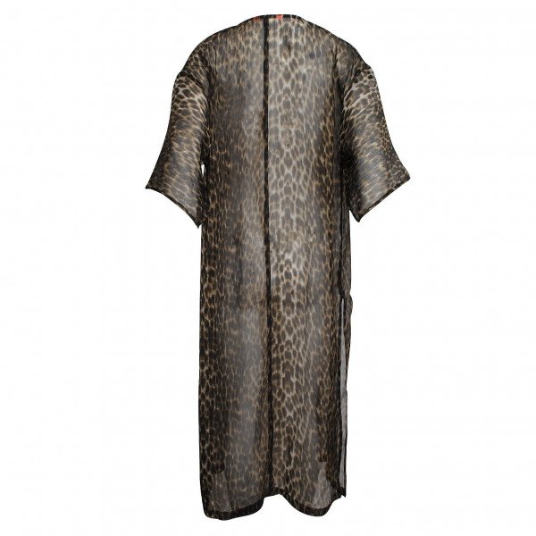 Vintage Leopard Print Kaftan