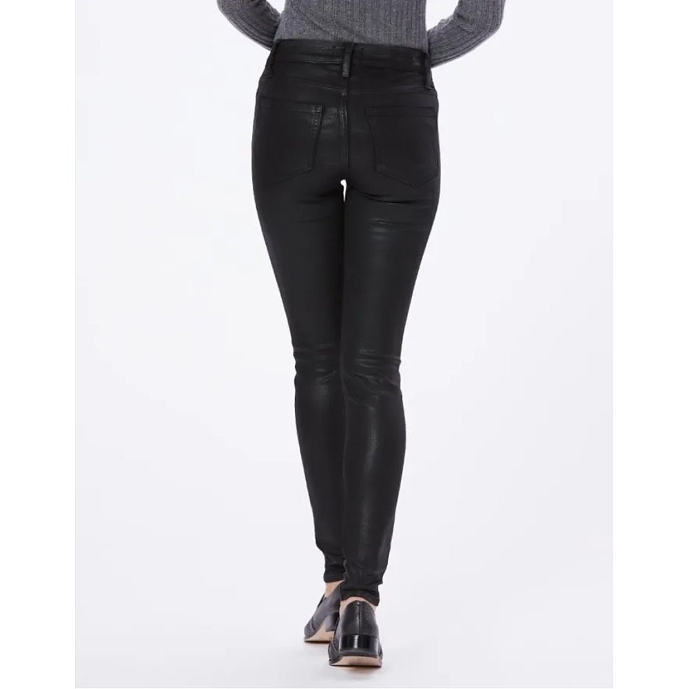 Paige Ultra Skinny Exposed Button Jeans