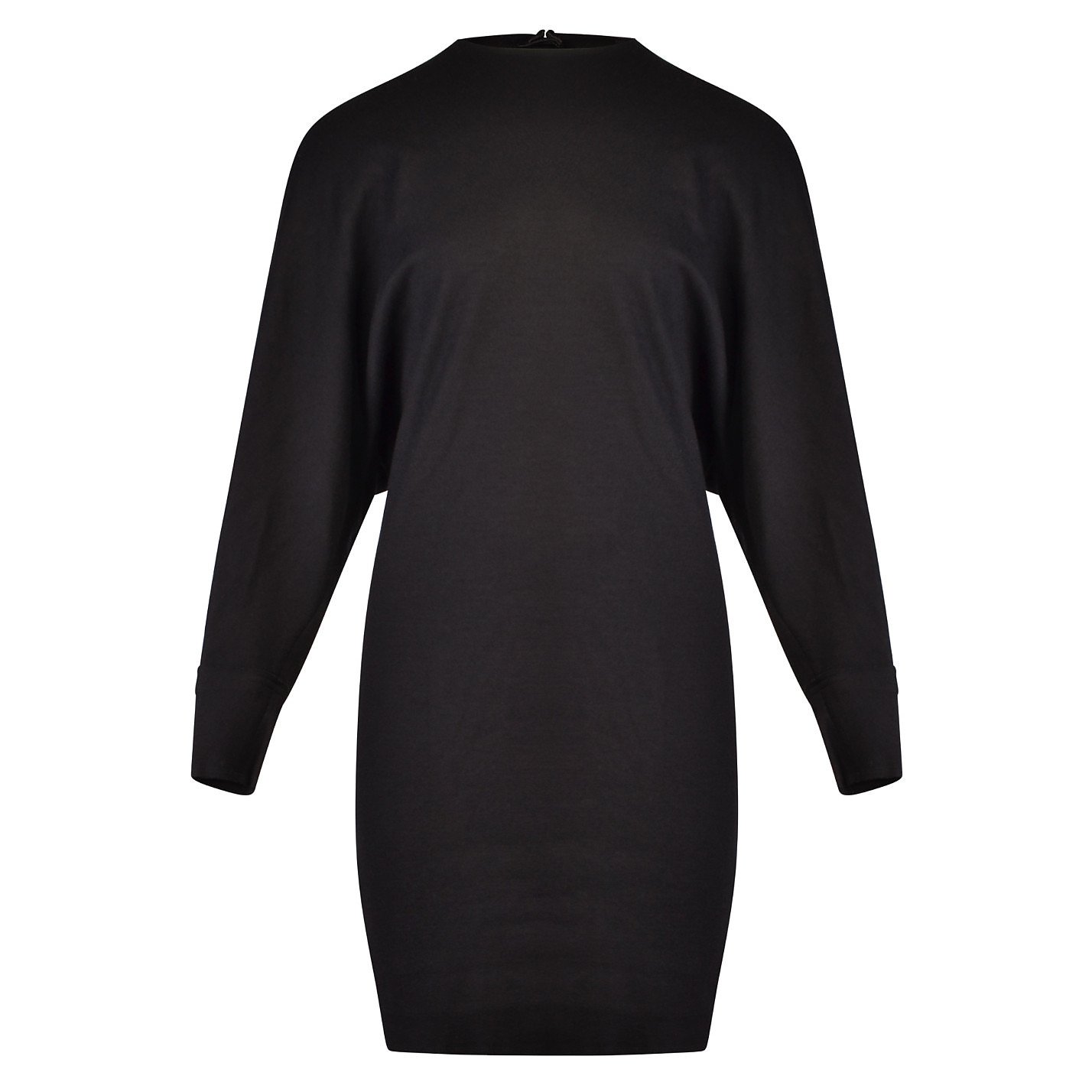 Lanvin Wool-Blend Long Sleeve Mini Dress